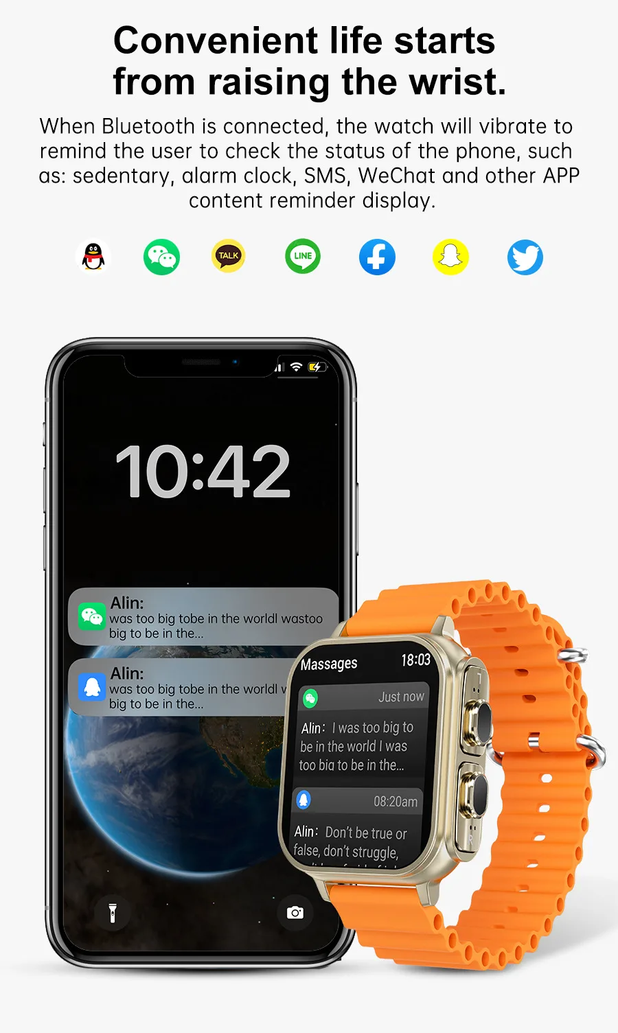 smart earbud bracelet