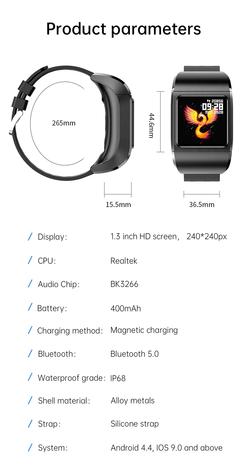 couple smart bracelet
