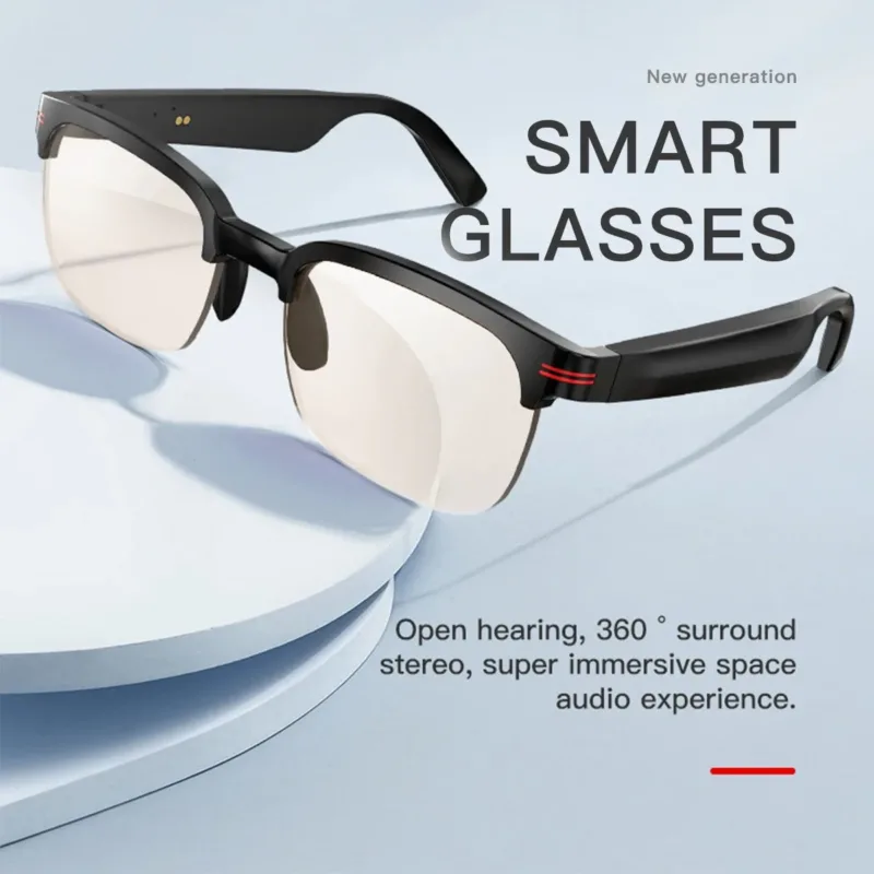 GS100 half-rim glasses