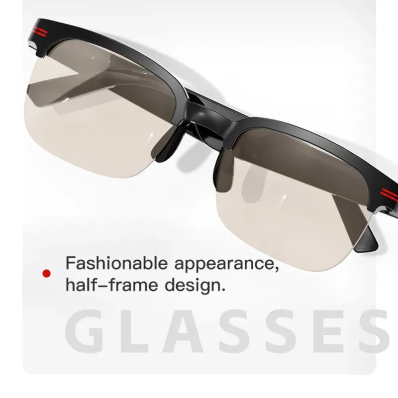 GS100 half-rim glasses