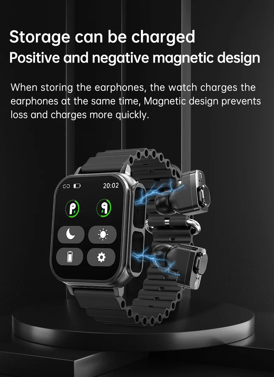 smart earbud bracelet