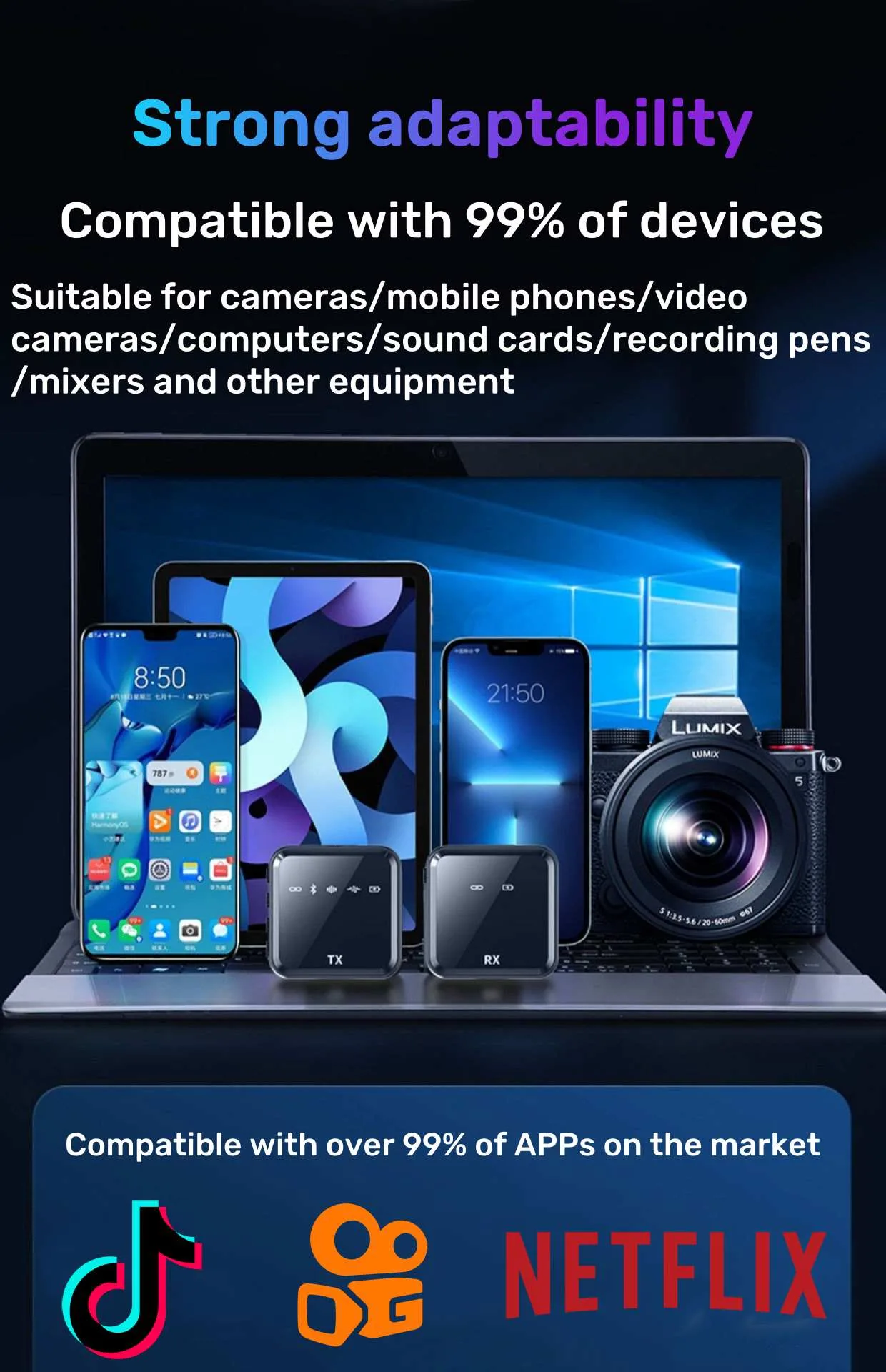 bluetooth lav microphone