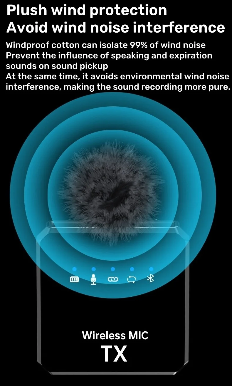 bluetooth collar mic wireless