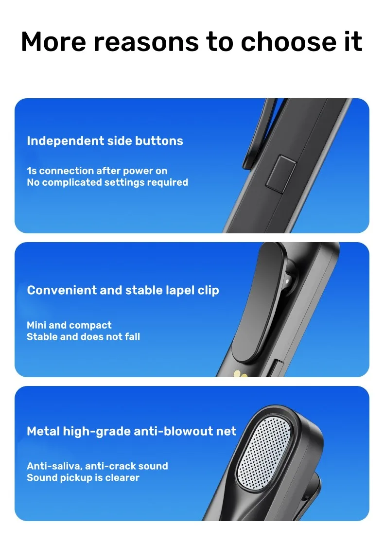 wireless lav microphone