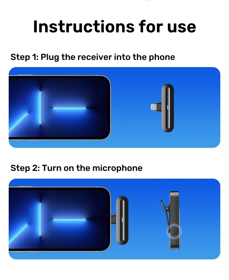 wireless lav for iphone