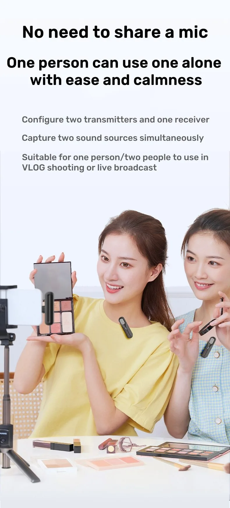lapel microphone wireless for iphone