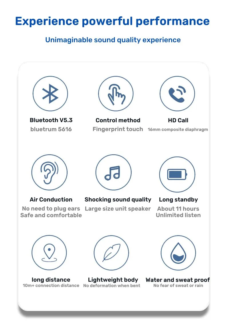 air conduction bluetooth headset