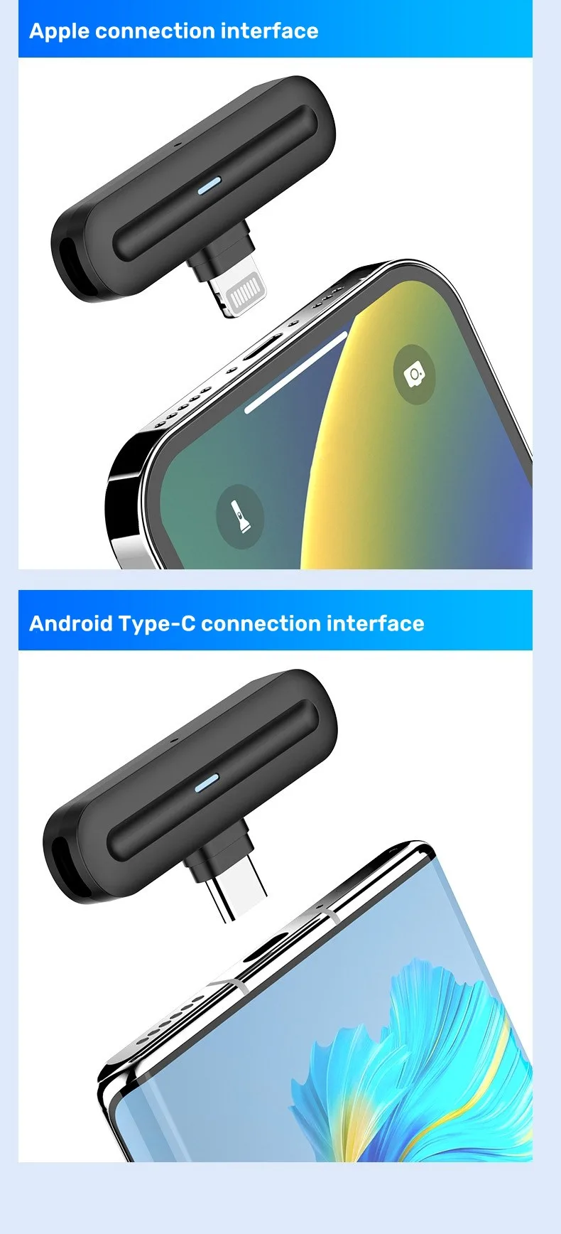 bluetooth lapel microphone android