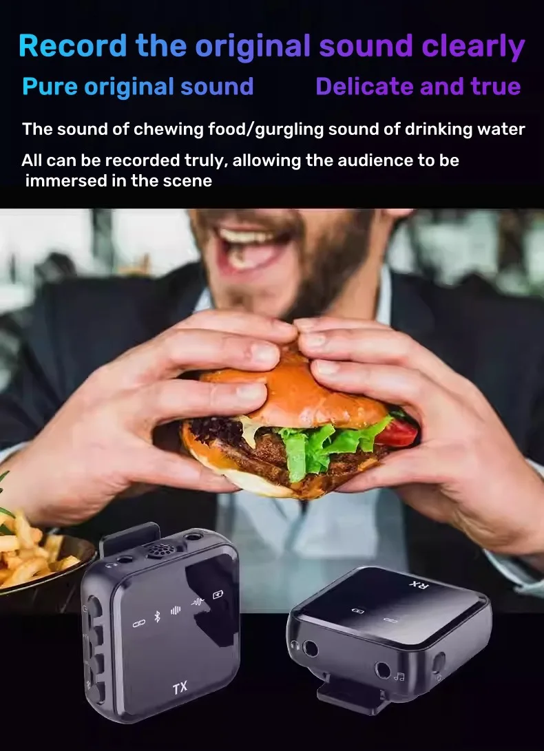 bluetooth mic for iphone video recording