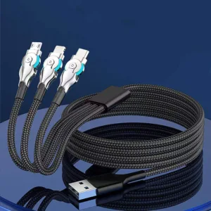 rotating lightning cable
