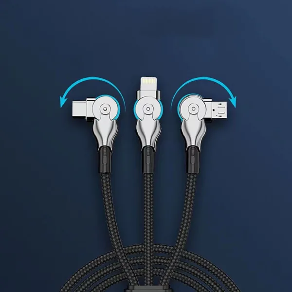 swivel charging cable