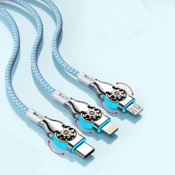 360 degree charging cable
