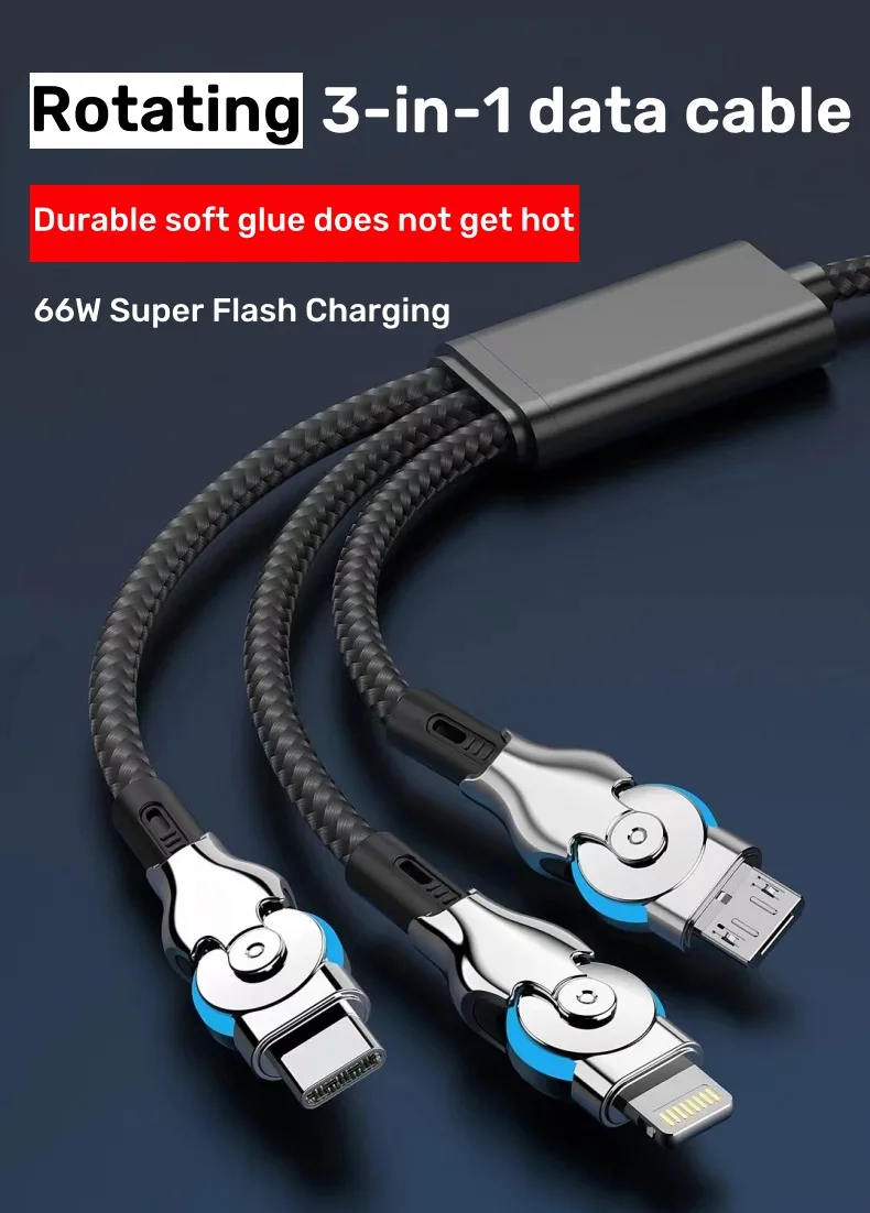 iphone charger cable swivel