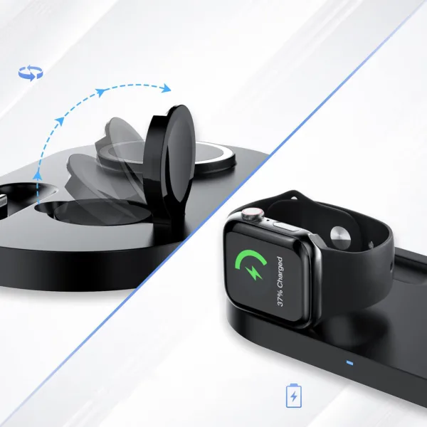 3 in 1 wireless charging station