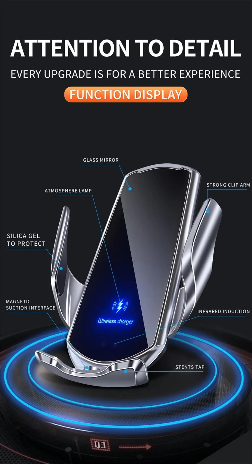 magnetic charger for car