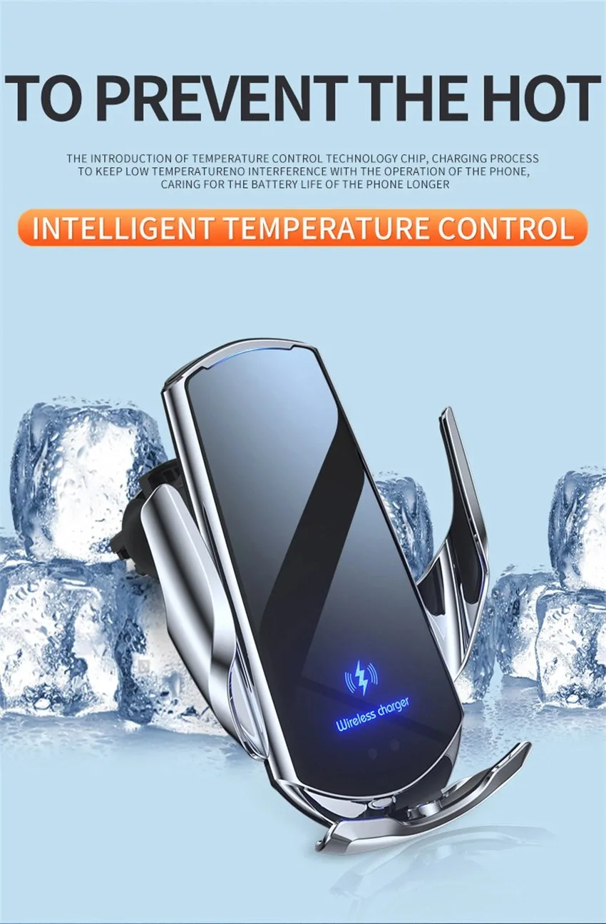 magnetic car phone holder and charger