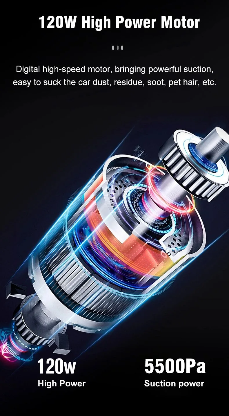 portable vacuum cleaner for car
