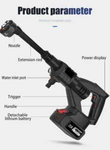 car washing pipe with gun price
