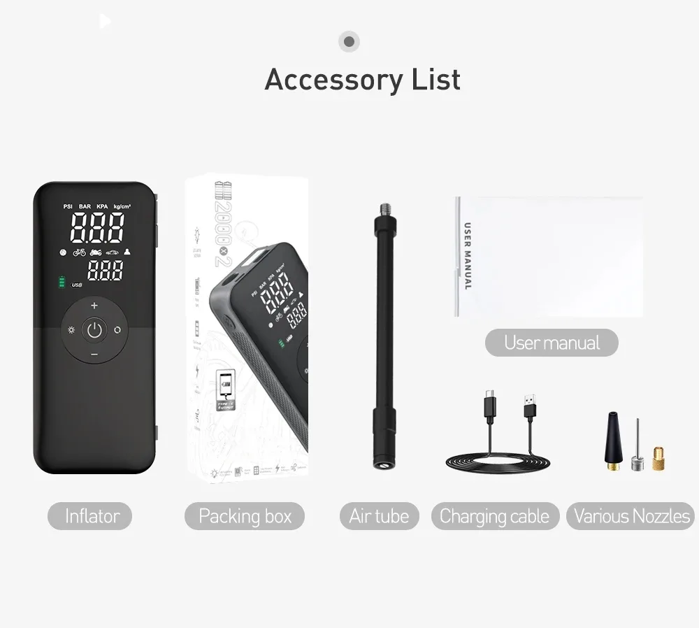 car tire air pump