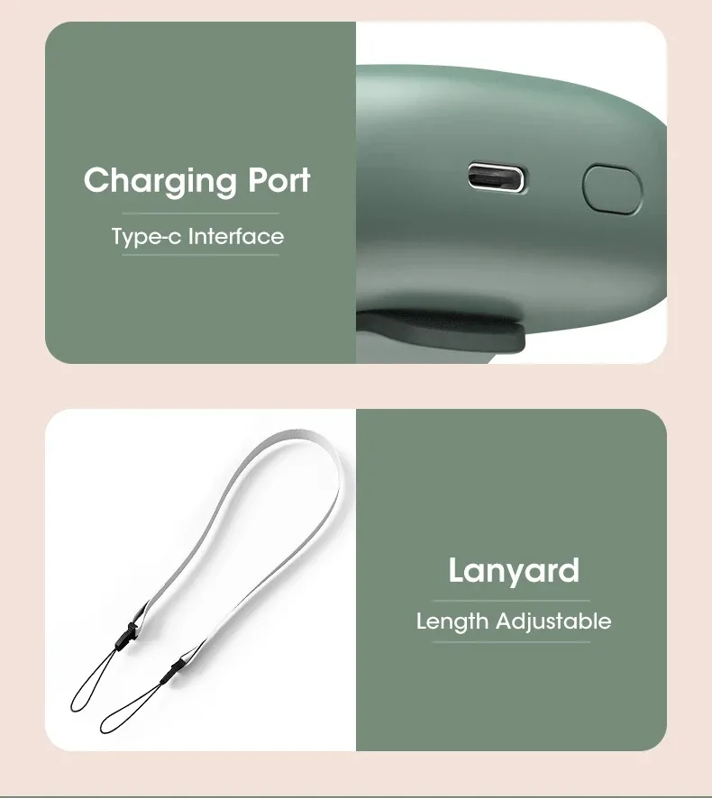 vaneless hanging neck fan