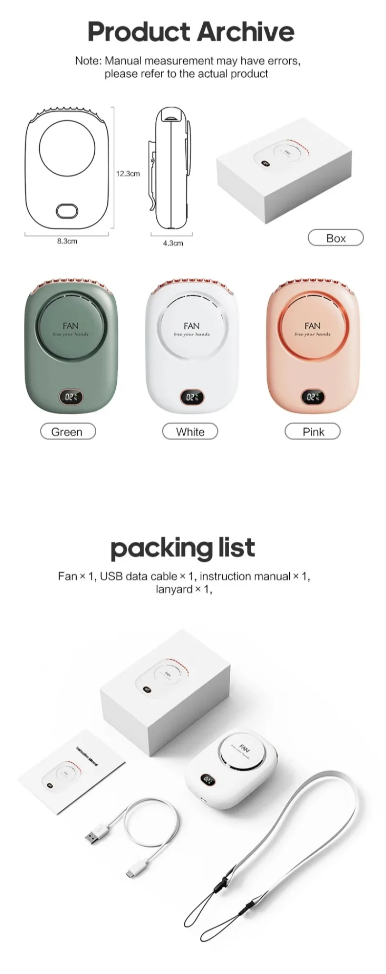 around the neck air conditioner