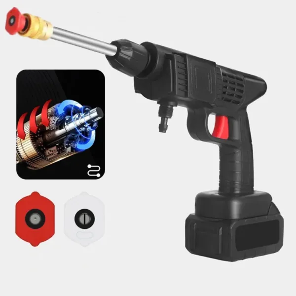 portable wireless pressure washer