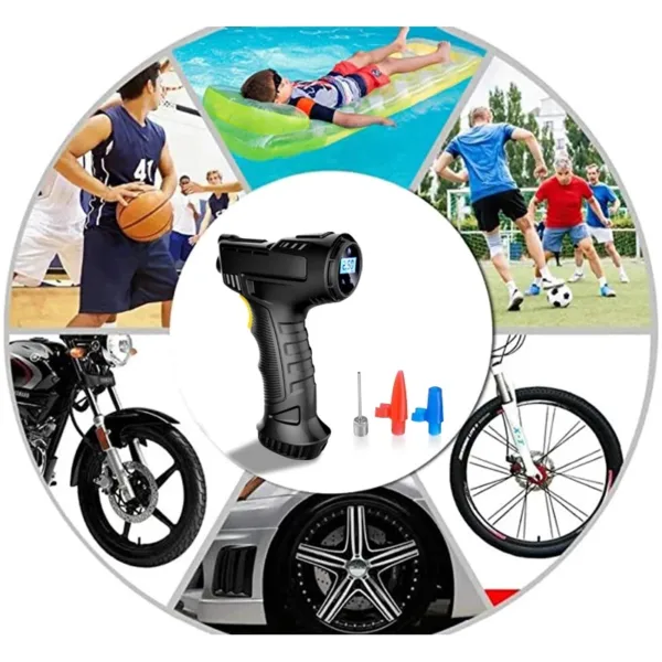 portable air pump for car tires
