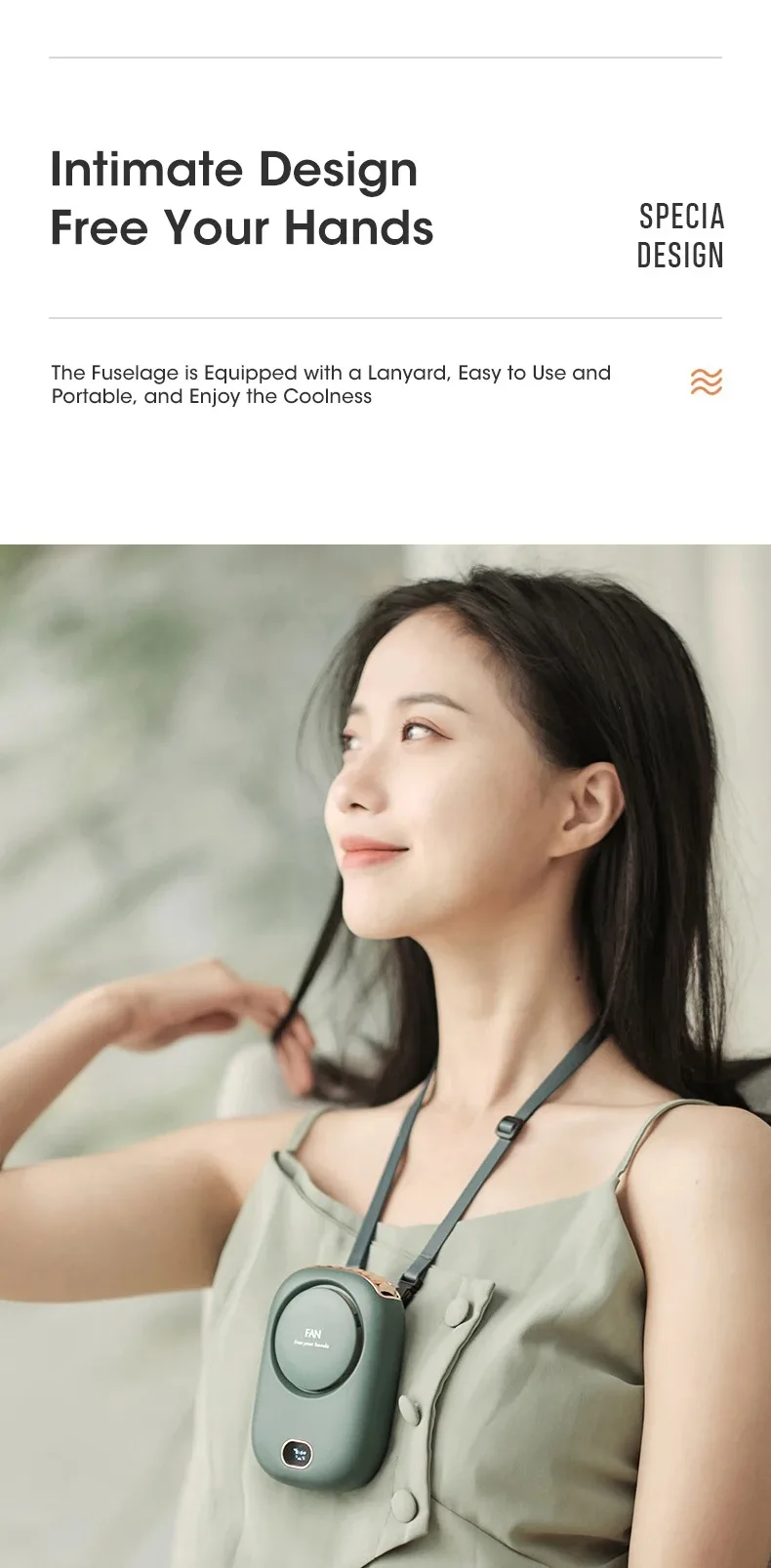 fan that goes around your neck