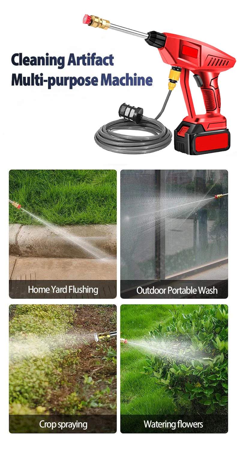 wireless car washing machine