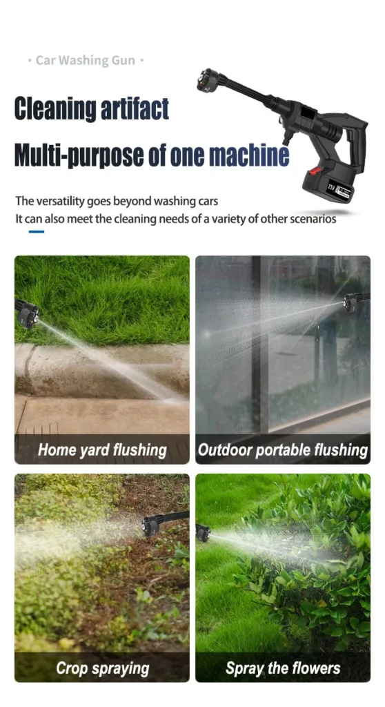 car wash water spray machine