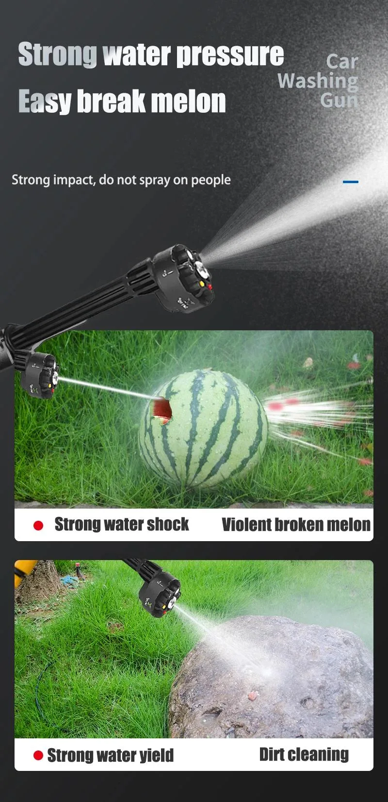 car washer gun high pressure water sprayer