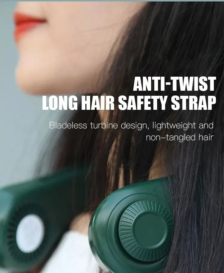 summer wind neck fan