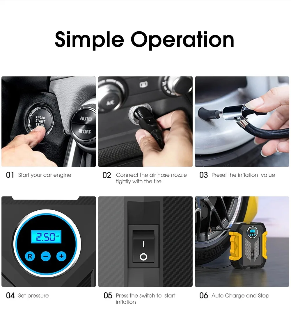 best portable car tire inflator