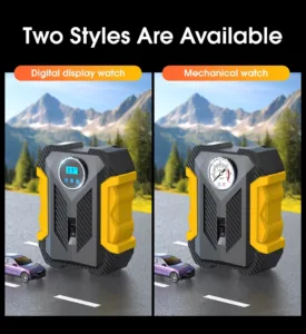portable car tire pump