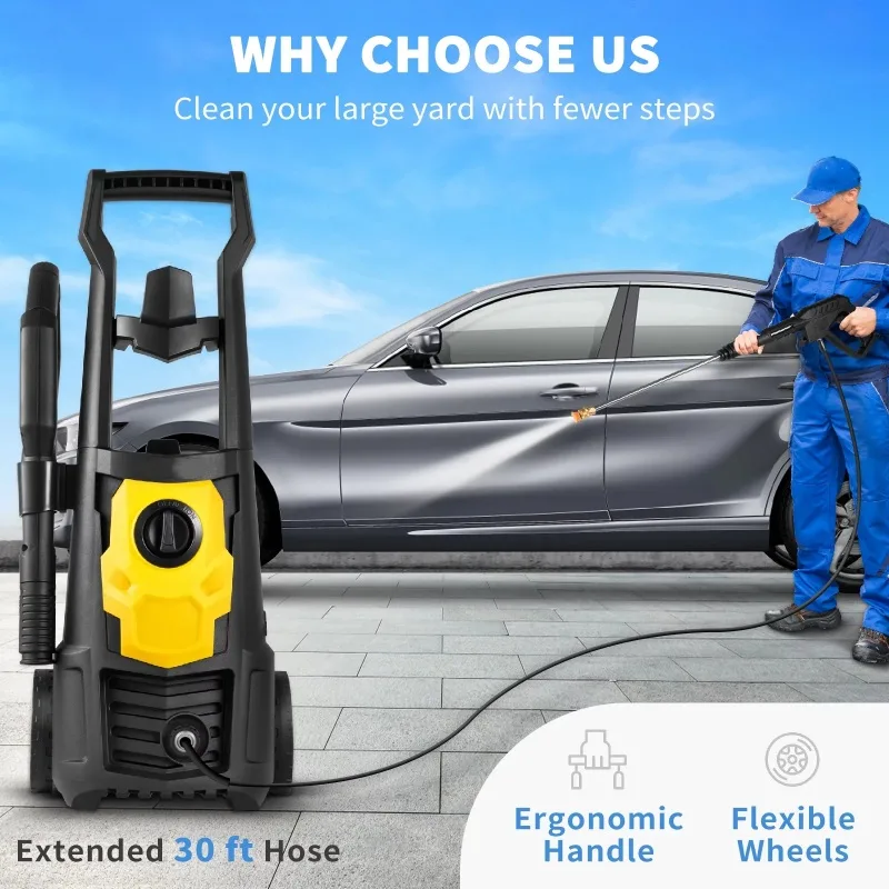 high pressure water gun car wash