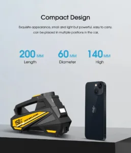 What do "12V" and "cigarette lighter" mean for a tire inflator? 1 auto tire inflator