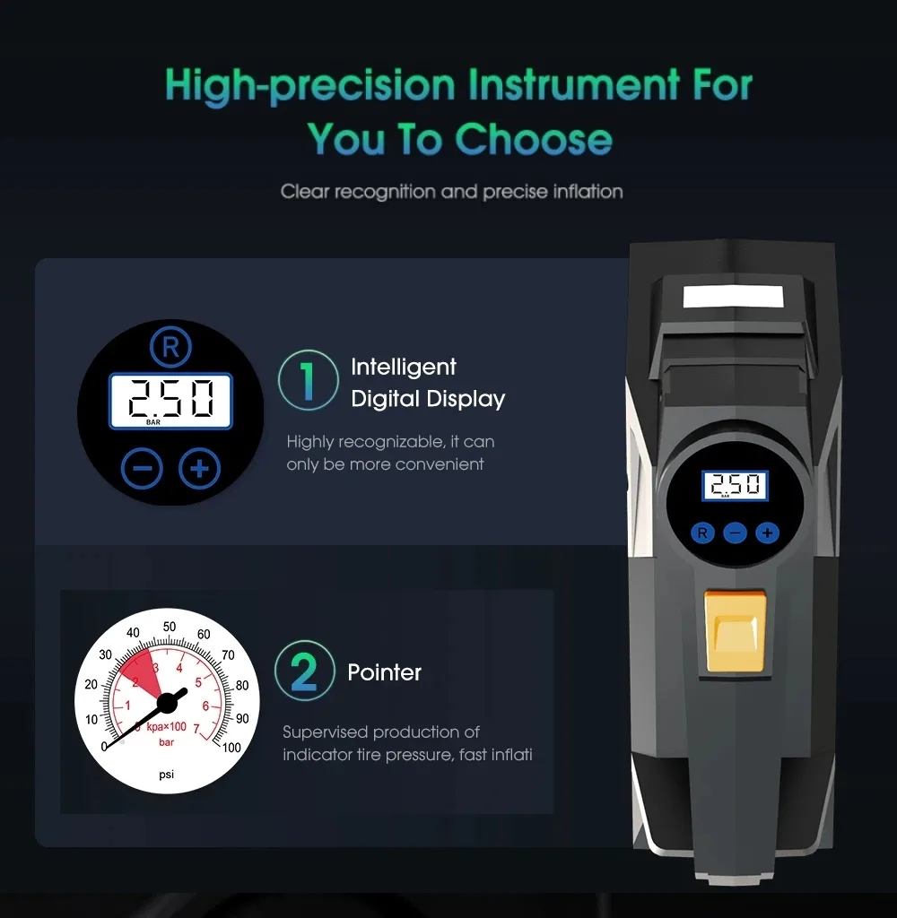 electric air pump for car tires