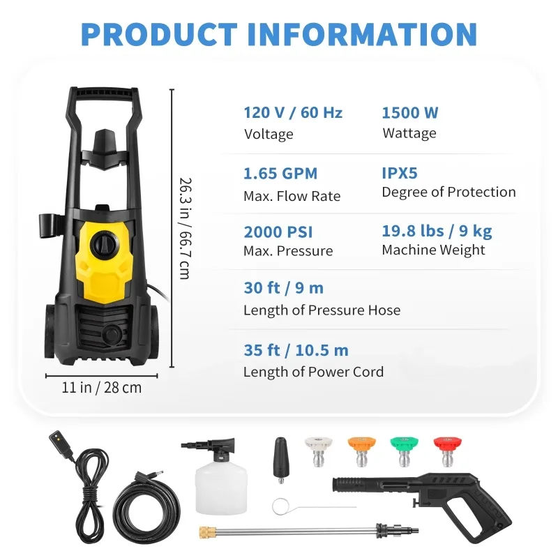 pressure water gun for car wash