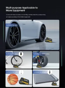 12V Car Tire Inflator vs Manual Pump: Which One Should You Choose? 1 best portable air pump