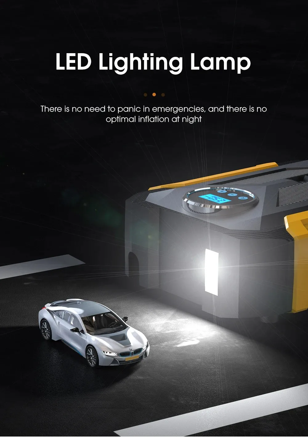 portable air pump for car