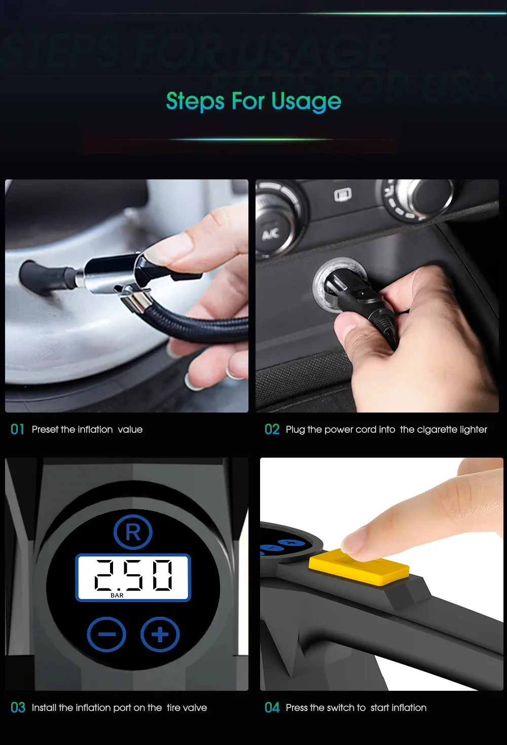 air inflator for car