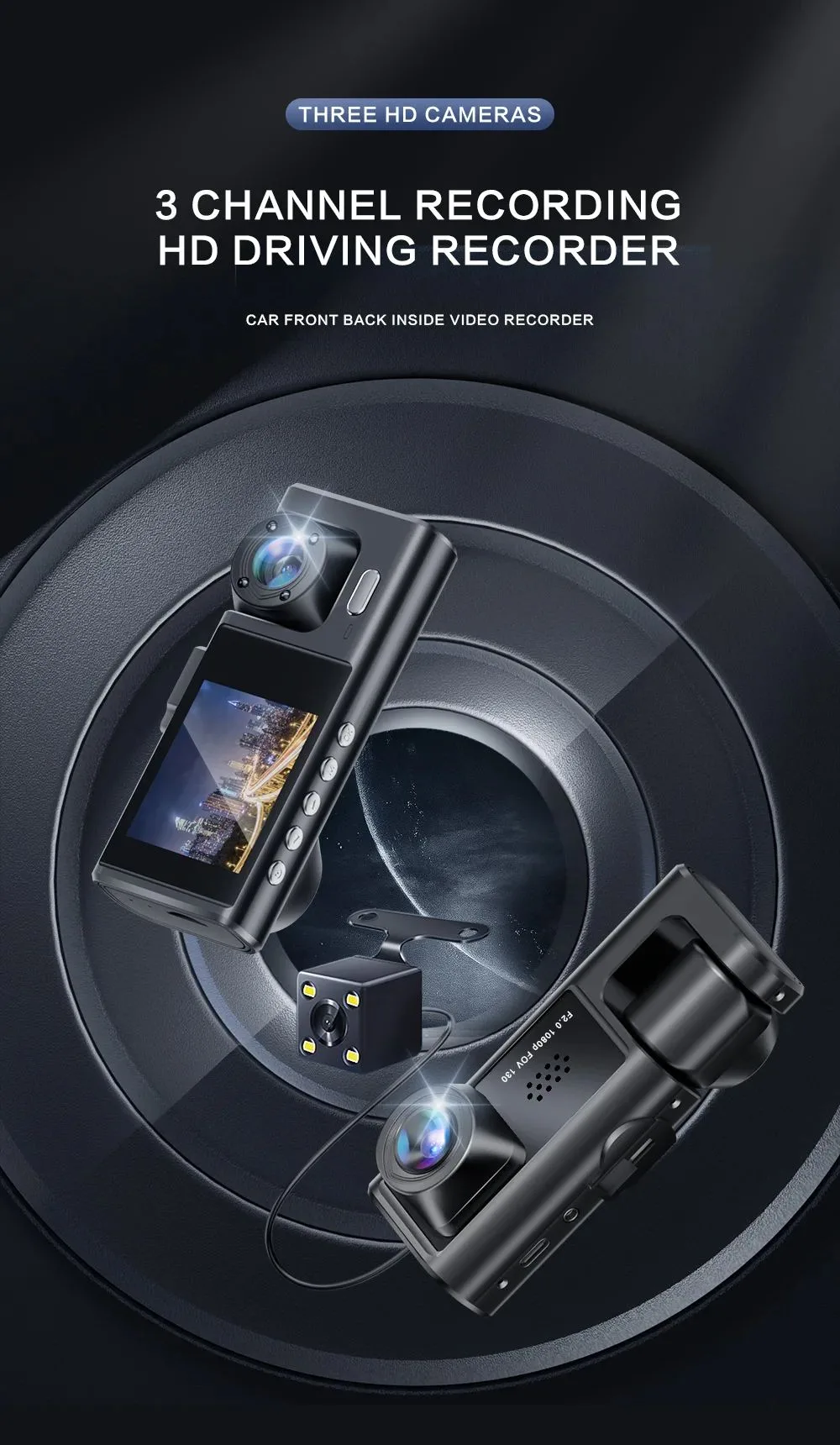 best dash cam front and rear