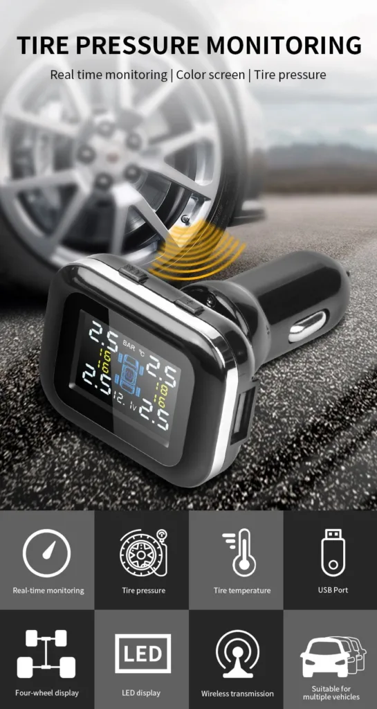 commercial truck tire pressure monitoring system