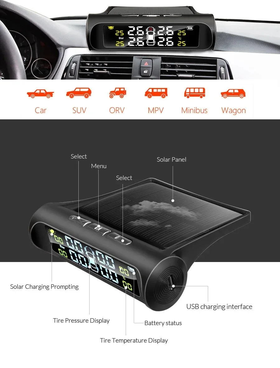 caravan tyre pressure monitor