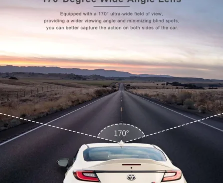 4k dash cam front and rear