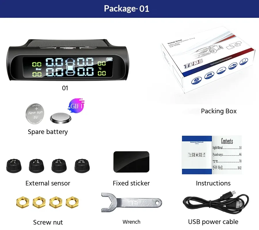 wireless tire pressure monitoring system
