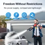 battery power washer