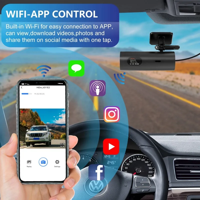 wifi dash cam