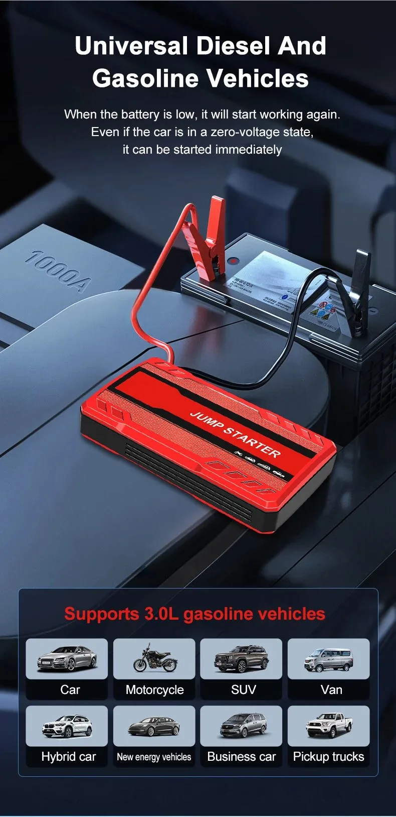 car battery jump starter