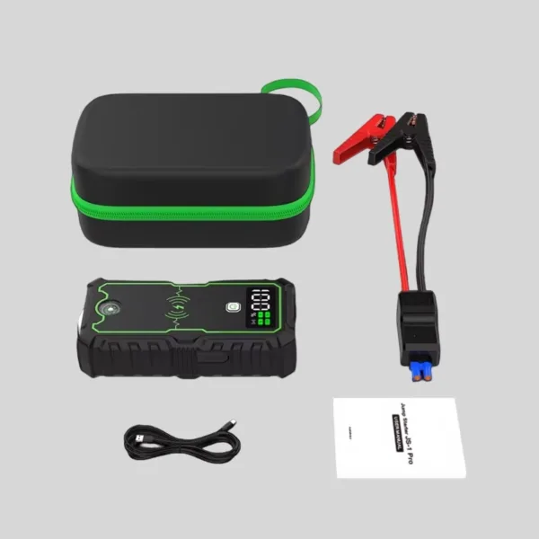 car battery charger jump starter